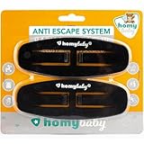 HOMYBABY® Clip Antiescape Arnés Bebé – Hebilla para Arnés Silla Bebé – Evita que el Niño Saque los Brazos – Accesorio para Trona, Silla de Paseo y Carrito