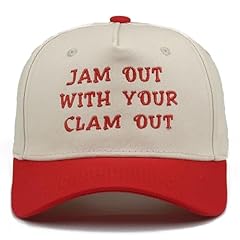 Jam Out With Your Clam Out - Red/Beige