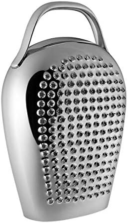 Alessi "Cheese please" Cheese Grater in 18/10 Stainless Steel Mirror Polished, Silver image 5