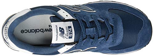 Image of New Balance Kids 574 New-b V2 Familiar Ground Hook and Loop Sneaker