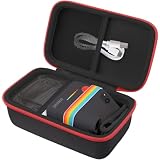 Khanka Custodia per Polaroid Go Generation 3/Go Generation 2/Polaroid Go Mini Fotocamera Istantanea, Borsa Rigida da Viaggio con Maniglia, Solo Custodia (Nero)
