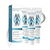 Hyaluronic Acid Joint Cream,Hyaluronsäure Joint Relief Cream,ArthroHeal-Hyaluronsäure Gelenk Reparatur Creme,Arthrose salbe für Rücken,Nacken,Hände,Knie,50g(3 Stück)