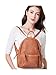 SHOMICO Mini Woven Backpack Purse for Women Trendy Daypacks Stylish Backpack Women's Fashion Handbag for Easter Egg Hunt, Spring Travel Vacation, Easter Gift (Small Camel Woven)