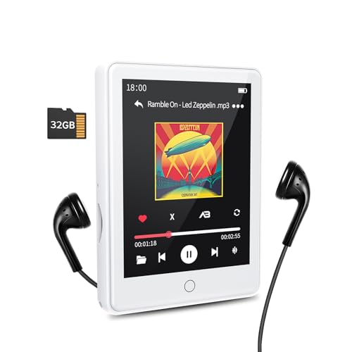 Amazon.co.jp: RUIZU 32GB MP3プレーヤー Bluetooth 5.3搭載、2.8 Amazon.co.jp: RUIZU 32GB MP3プレーヤー Bluetooth 5.3搭載、2.8