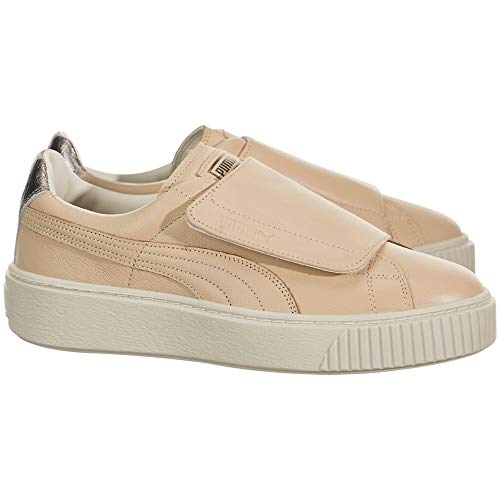 PUMA PUMA Platform Strap Up Women's Sneakers Natural Vachetta/Birch 364951-01 (6.5 B(M) US)