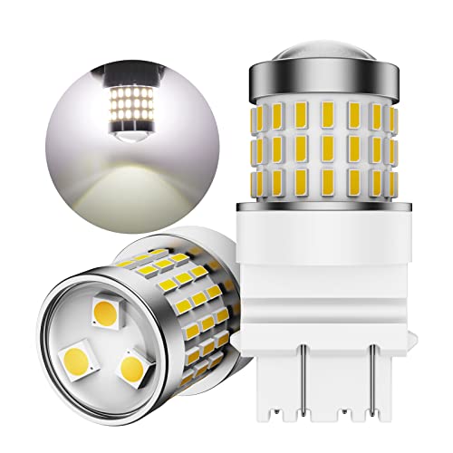 Torchbeam 3157 Led Bulbs For Reverse Lights, Super Bright 3156 4157 3056 3057 4057 3457 Car Led Bulbs, 3000 Lumens 6000K Backup Signal Brake Parking Drl Tail Lights Bulbs Replacement, Pack Of 2 #TOP1