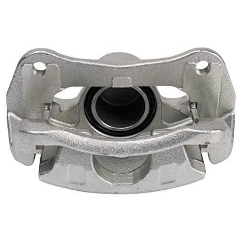 Image of TRQ Front Right Brake Caliper w /Bracket Passenger Side