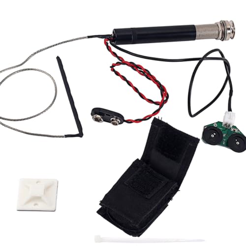 Micro guitare acoustique avec contrôle de volume intégré et préampli piézo