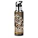 Crâne De Momie Égyptienne Mignon Bouteille d'eau Isotherme avec Paille en Acier Inoxydable Gourde 600ML, Sans Bpa Gourdes Eau pour Enfant Sport Randonnée École Bureau