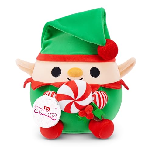 Snackles Christmas Series 2 8-inch Plush (JINGLE) by ZURU Plush with Snack Accessory