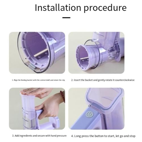 Aboiled Multifunctional Electric Roller Vegetable Cutter Cheese Shredder, Slicer, Shredded Ice Cutter Kitchen Gadgets - Image 8