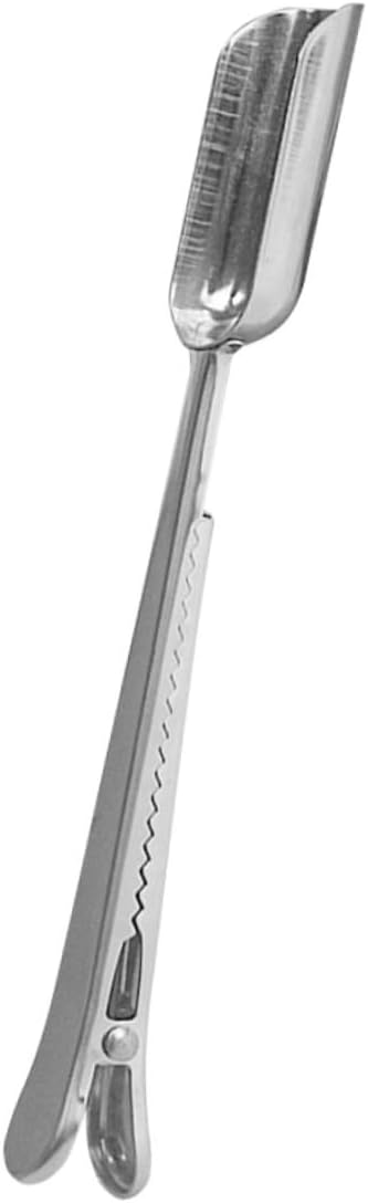 Mikinona Stainless Steel Tea Spoon Clip Practical Tea Scoop Shovel and More Home Kitchen Utensil