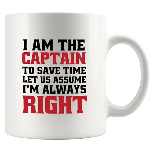 Captain Quote Coffee Mug 11oz
