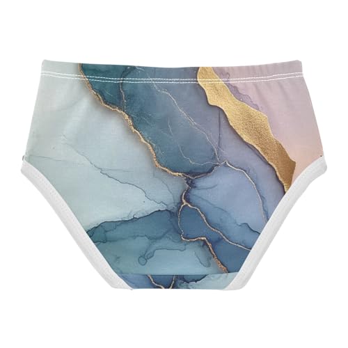 Underwear Breathable Triangle Panties Comfort Color for Kid in Sizes 2T-8Y2