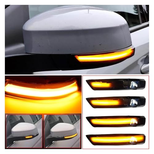 Lámpara LED intermitente de espejo para Focus y Mondeo, visibilidad en lluvia y carretera 5