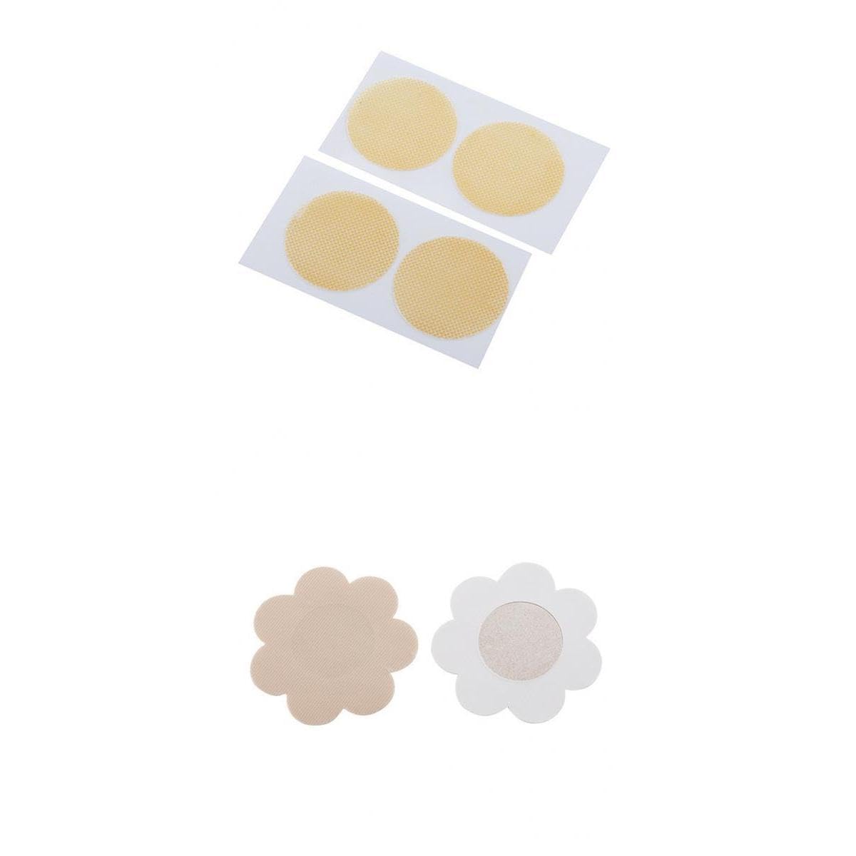 nivaa 15Pairs Womens Men Self Adhesive Pasties Nipple Cover Concealer Sticker Nude-picture-38