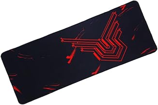 SPIN CART Gaming Mouse pad, Long XXL Extended Desk Table Mat Mousepad for Laptop PC Computer (Black)