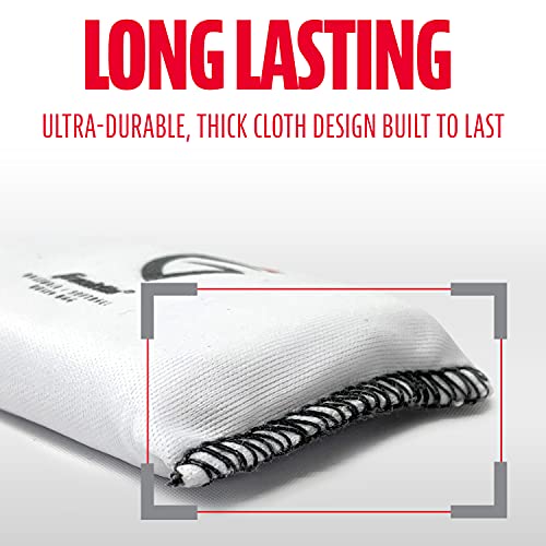 Franklin Sports MLB Gator Grip Rosin Bag - Multi Sport + Baseball + Softball - Absorbs Moisture White