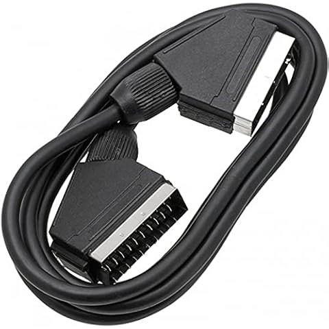 CableStop® 1.5m Scart Cable/Lead/Wire All 20 Pins Connected Cover