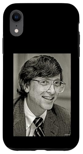 Tech Giant Bill Gates In 1987 Dick Barnatt �X�}�z�P�[�X iPhone XR �p