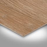 TAPETENSPEZI PVC Bodenbelag Holzoptik Eiche | Vinylboden in 2m Breite & 1m Länge | Fußbodenheizung geeignet | Vinyl Plankenstrapazierfähig & pflegeleicht | Fußbodenbelag für Gewerbe und Wohnbereich