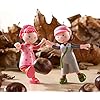 HABA Little Friends Lilli - 4 Dollhouse Toy Figure with Pink Hair