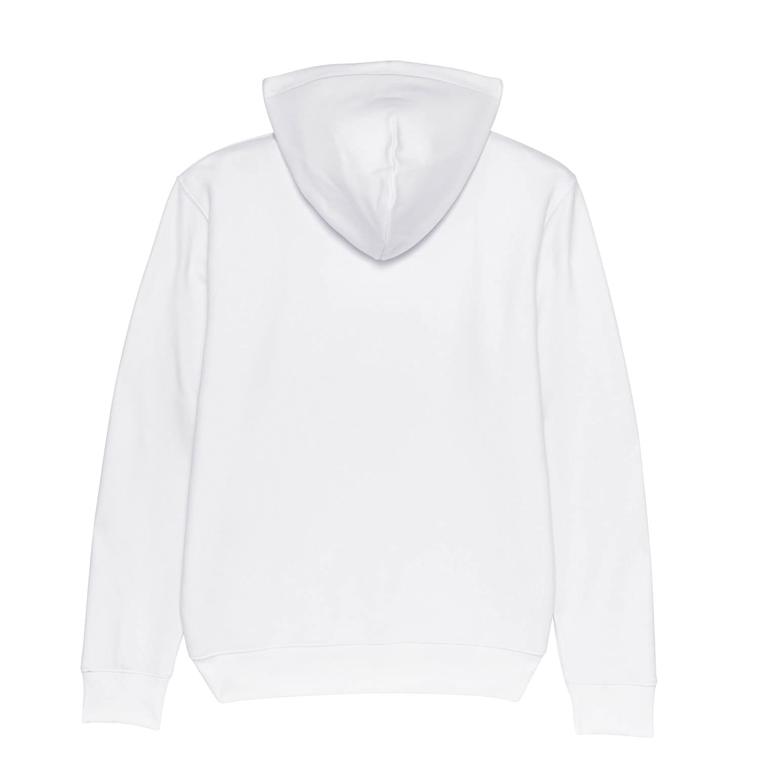 Damska bluza z kapturem Cruiser – Life is Louis – sportowy styl uliczny z długim rękawem bluza z kapturem z bawełny organicznej na jesień i zimę, biały, S