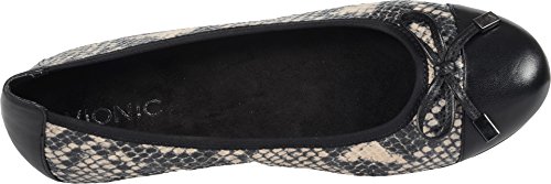Vionic Women's Spark Minna Ballet Flat - Ladies Cap Toe Walking Flats With Concealed Orthotic Arch Support Blush 10 Narrow Us #TOP1