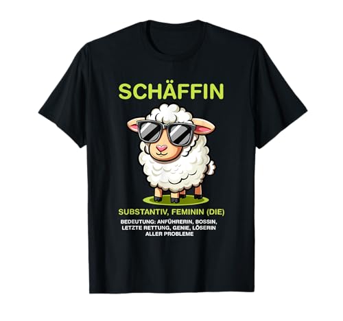 schäffin substantiv feminin T-Shirt