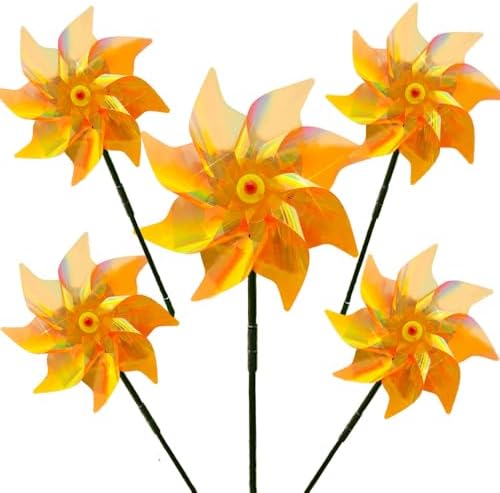 Reflective Bird Scarer Windmill,Repellent Windmills Scare Birds pigeons ...