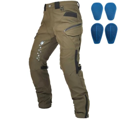VOLERO® Pantalon Moto Homme PK-16 | Pantalon de Moto Homme Stretch Textile Urbain 4 Saisons