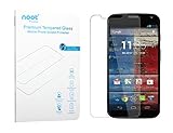 Moto X Screen Protector - NOOT® 0.33mm Tempered Glass Crystal Clear l Slim l Anti Finger Print l Scratch Proof and Light weight Screen Protector for [2013] Motorola Moto X 1st Generation (XT1049, XT1050, XT1052, XT1053, XT1055, XT1056, XT1058, XT1060)