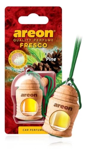 Areon Fresco Car Air Freshener Pine 4 Milliliters Multi Pack Of 6