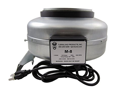 Tjernlund M-8 In-Line Duct Booster