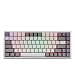 Produktbild EPOMAKER EP84 Kabelgebundene Mechanical Keyboard mit PBT Keycaps 84-Tasten Hotswap RGB Gaming Tastatur für Mac/Win/Gamer (QWERTY)(Gateron Blue Switch, Grey White)