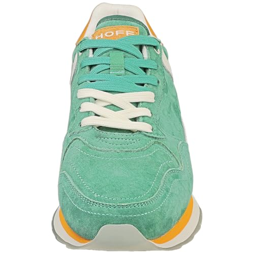 Hoff Para Hombre. 22402613 Zapatillas De Piel Virdis Verde (41), Plano, Cordones, Casual - 4