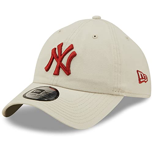 Casquette New Era NY Yankees anti-transpiration beige coton