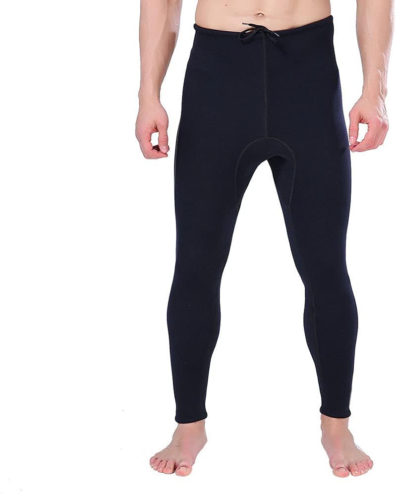 High Waist 3MM Neoprene Winter Diving Pants Warm Long Trousers for Snorkeling Swim Wetsuit L