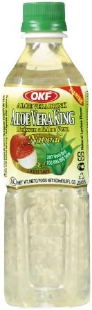 Aloe Vera King Juice, Lychee, 16.9 Fl Oz (Pack of 20)