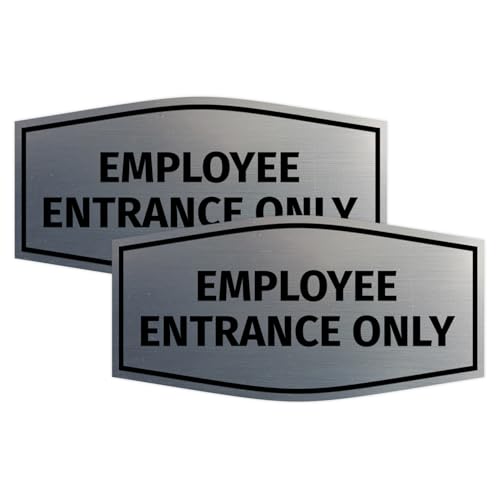 Panneau Employee Entrance Only pour organiser les accès de votre bureau