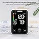 Vimmk Blutdruckmessgerät Oberarm Digital Messgerät Bluthochdruck LED Display, Arrhythmie-Erkennung & Pulsmessung, 2x120 Speicher, Manschette 22-40cm