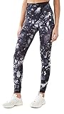 Free People Good Karma Tie-Dye Leggings Black M-L (US Women's 8-12) 23