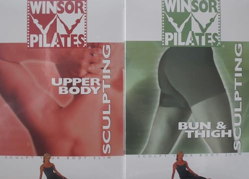 Windsor Pilates 2 Pack Dvd. Upper Body Sculpting and Bun & Thigh Sculpting