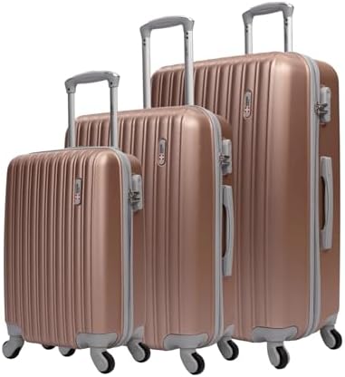 Conjunto de malas de viagem PMG Londres Swiss Move Rose