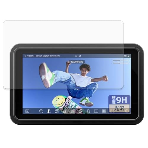 FILMEXT �t�B���� ATOMOS SHINOBI GO �p �ی�t�B���� 9H (�����K���X �����̍��d�x) ������ ���{��