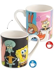 Spongebob - Tazza magica per bambini, in ceramica, 230 ml