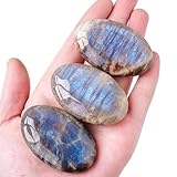 Photo Gallery brdecor 3pc pietre di palma naturale naturale di luna labradorite healing crystal stones preoccupati pietre di cristallo per bilanciamento del chakra di meditazione, forma irregolare, 2,0-2.4 " Photo Gallery brdecor 3pc pietre di palma naturale naturale di luna labradorite healing crystal stones preoccupati pietre di cristallo per bilanciamento del chakra di meditazione, forma irregolare, 2,0-2.4 "