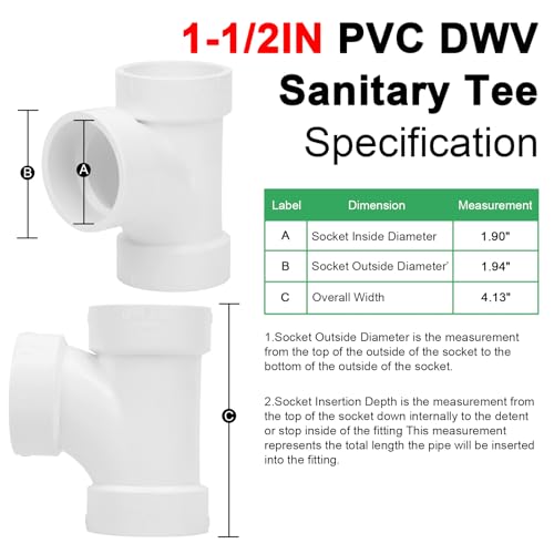 Tubo PVC sanitario 4 8 Imagen adicional