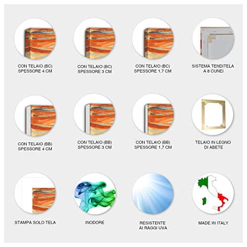 Niik Quadro + Telaio (BB) notte stellata di