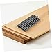 HOODANCOS 12pcs Graphite Carbon Stirring Rods Heavy-Duty Mixing Tool for Melting Metals Graphite for Industrial and Laboratory Use